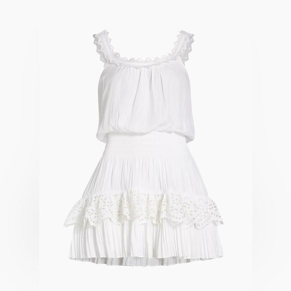 Ramy Brook Carla Smocked Minidress - Picture 7 of 7